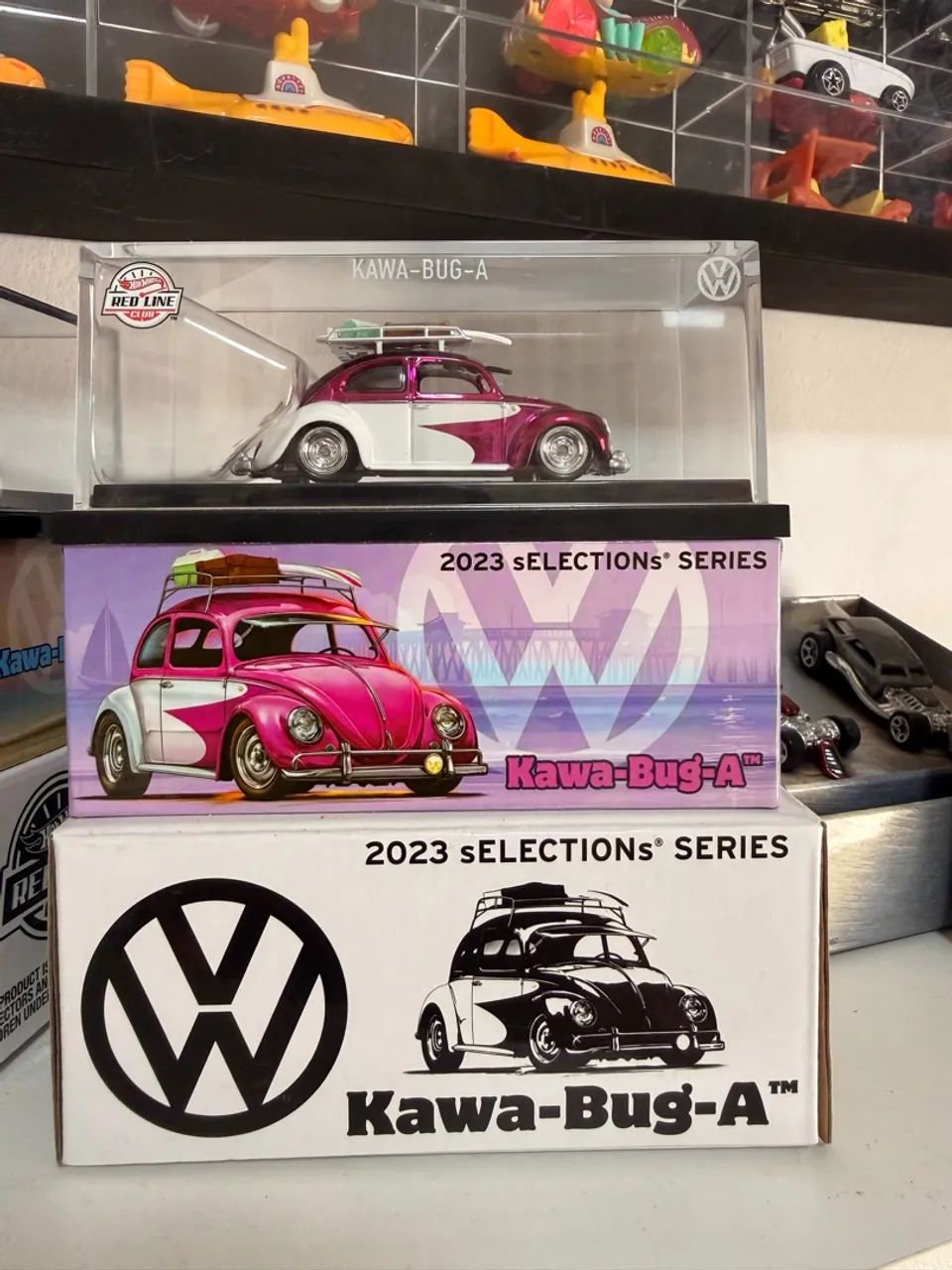 Fusca Kawa Bug - A - Rosa