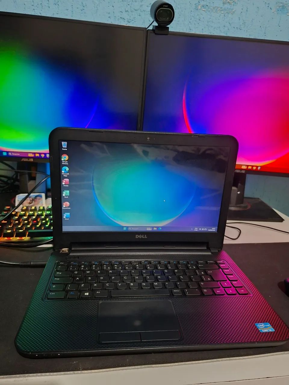 Notebook Dell I3, 8gb de ram, SSD 240gb - windows 11 e pacote office - Foto 2