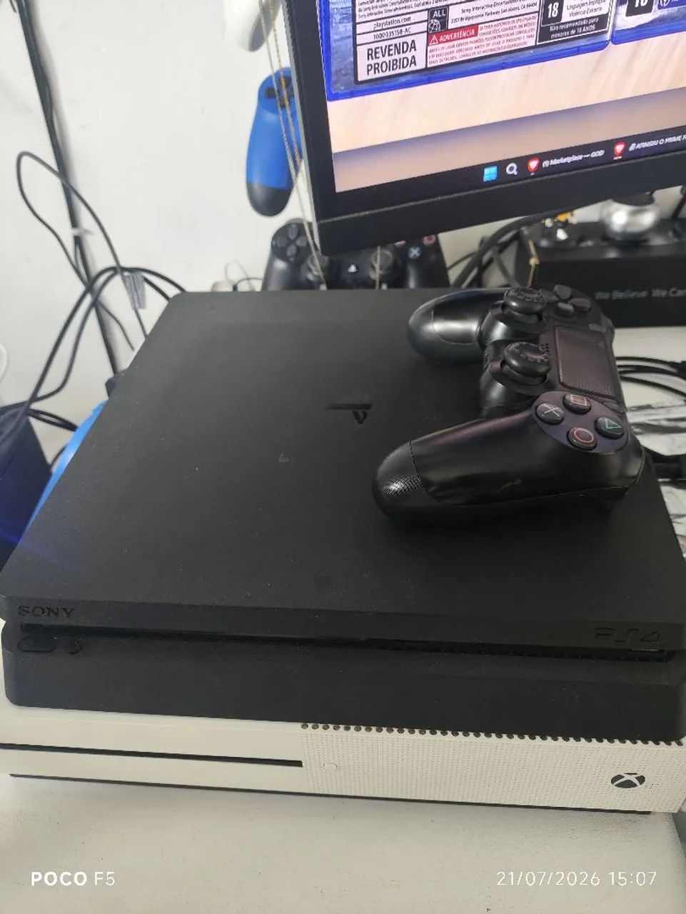 Ps4 Slim defeito  - Foto 2