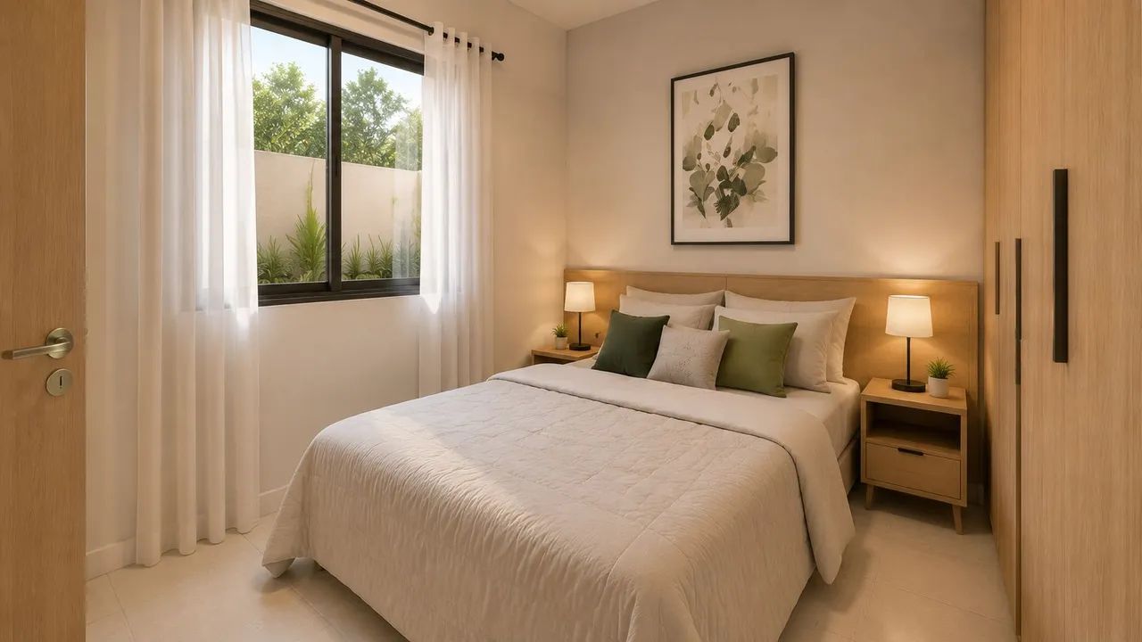 Casa térrea com 2 quartos, quintal e 1 vaga - Foto 5
