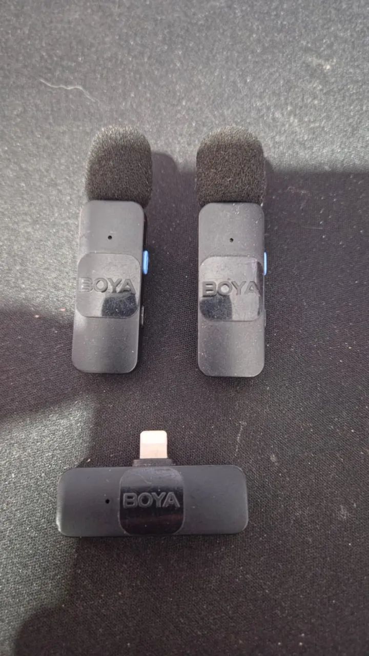 Microfone Lapela Sem Fio Boya