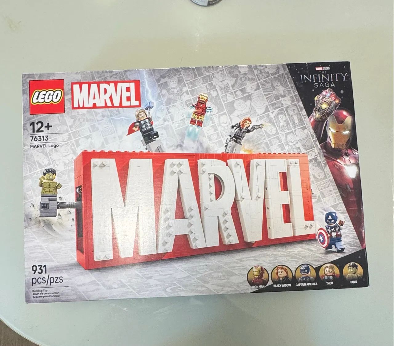 LEGO Super Heroes Marvel Logo e Minifiguras da Marvel 76313 - Foto 2