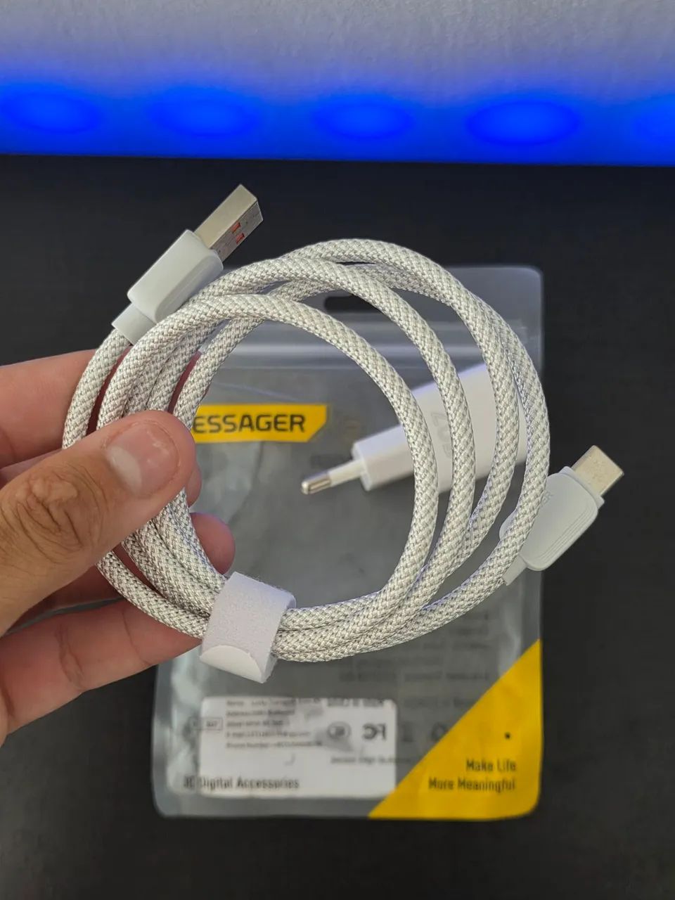 Carregador Completo 20w - Para Android e iPhone - Foto 3