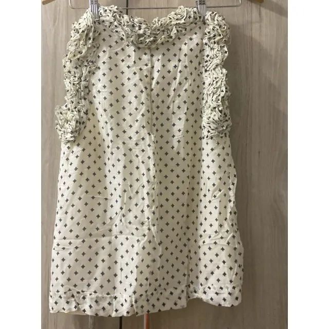 Blusa Feminina Sem Manga Estampada com Babados - Importado. - Foto 3