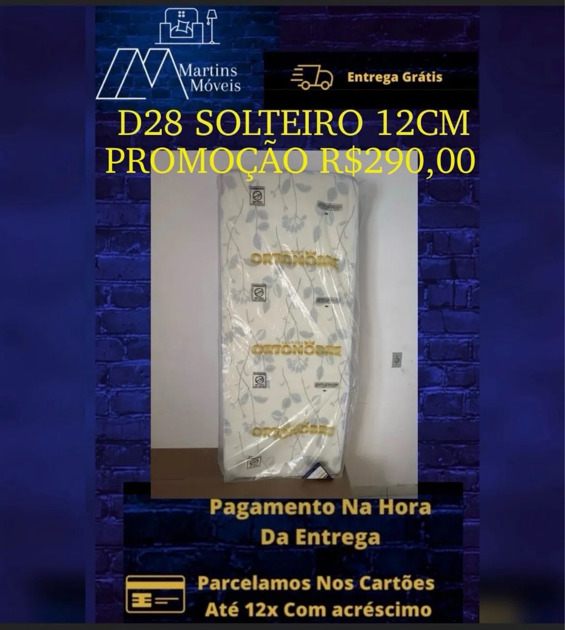 GRANDE PROMOÇÃO COLCHÃO SOLTEIRO E SOLTEIRÃO  ENTREGA GRATIS - Foto 2