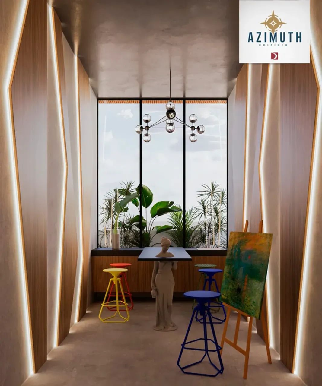 Edifício Azimuth  Apartamento na Ponta Dareia com 4 Suítes - Foto 3