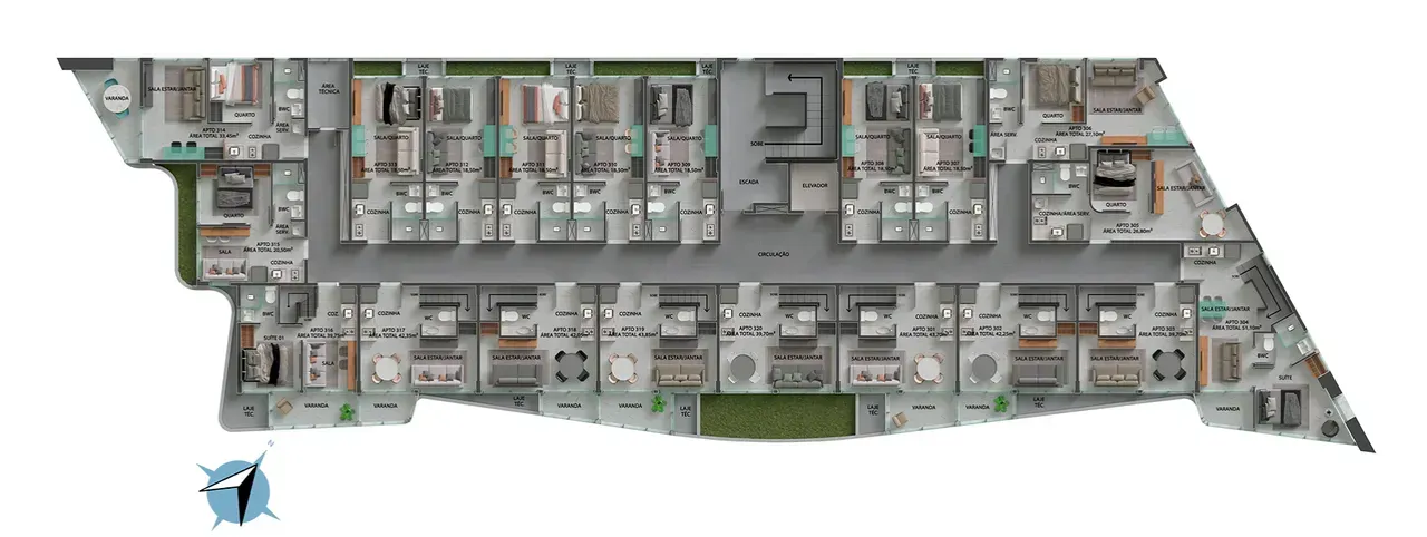 PLANTA 26m²