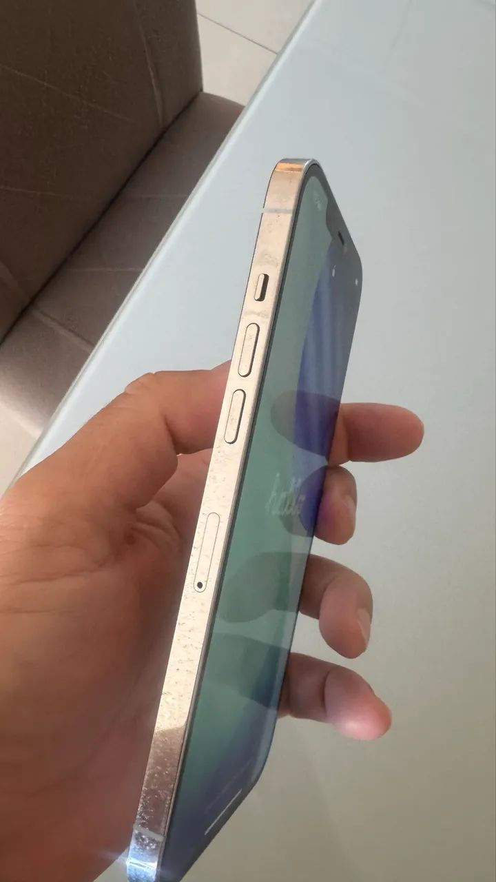 iPhone 12 Pro Max branco (silver) - Celulares e Smartphones