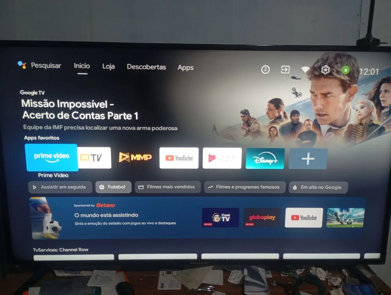 Tv Multilaser 40 polegadas smart - Foto 4