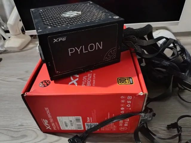 Fonte Xpg Pylon 750w 80 Plus Bronze Usada