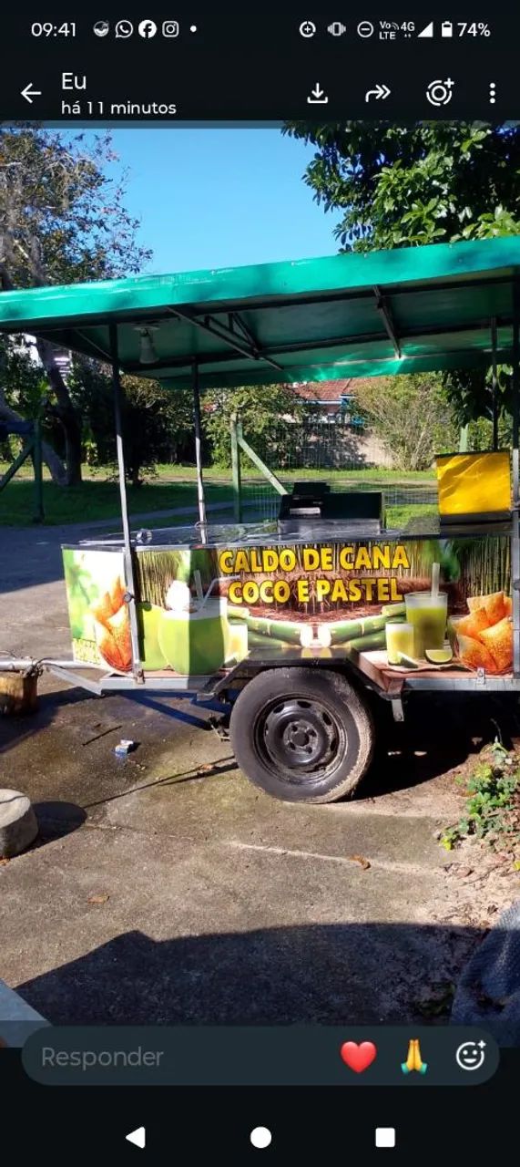 Carrinho de caldo de cana completo  - Foto 2
