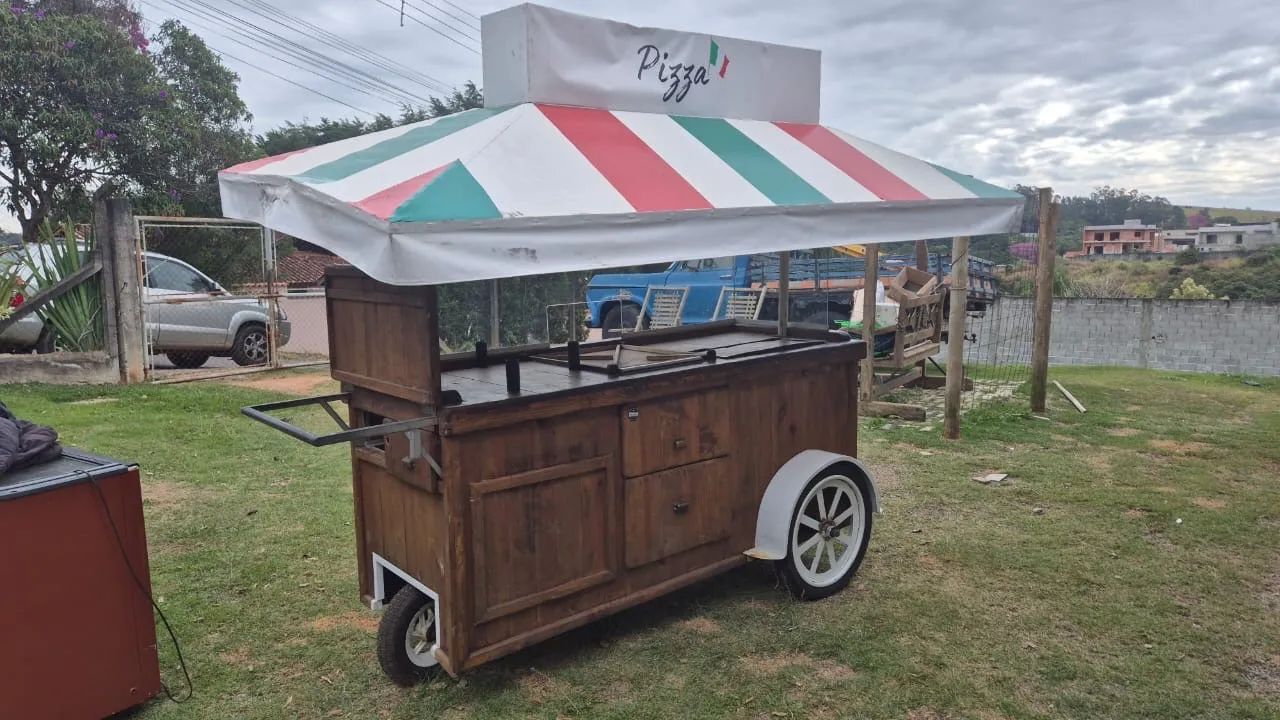 Carrinho pizza  - Foto 2