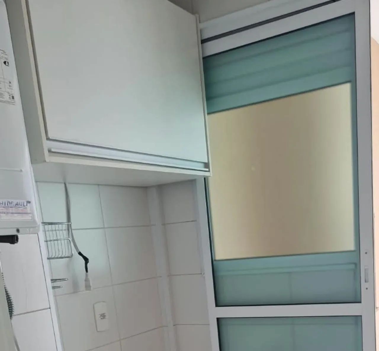 Armário de Cozinha e de lavanderia  em MDF Branco  - Foto 5