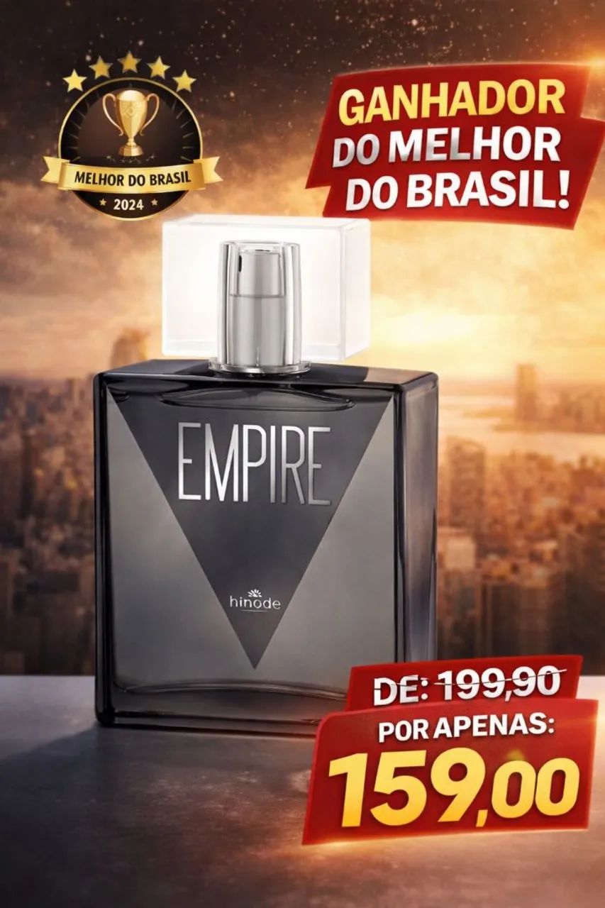 PERFUME EMPIRE PROMOÇÃO