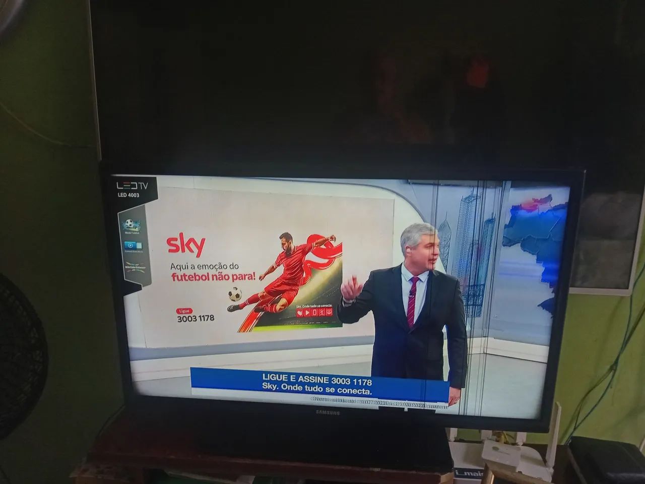 VENDO TV SAMSUNG LED 32 POLEGADAS.  - Foto 2