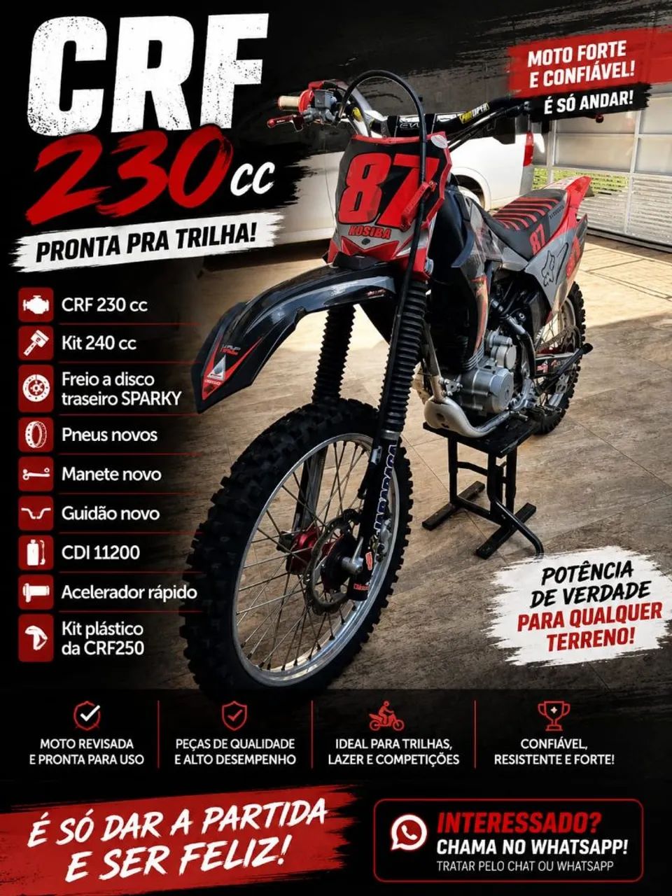 CRF 230  - Foto 2