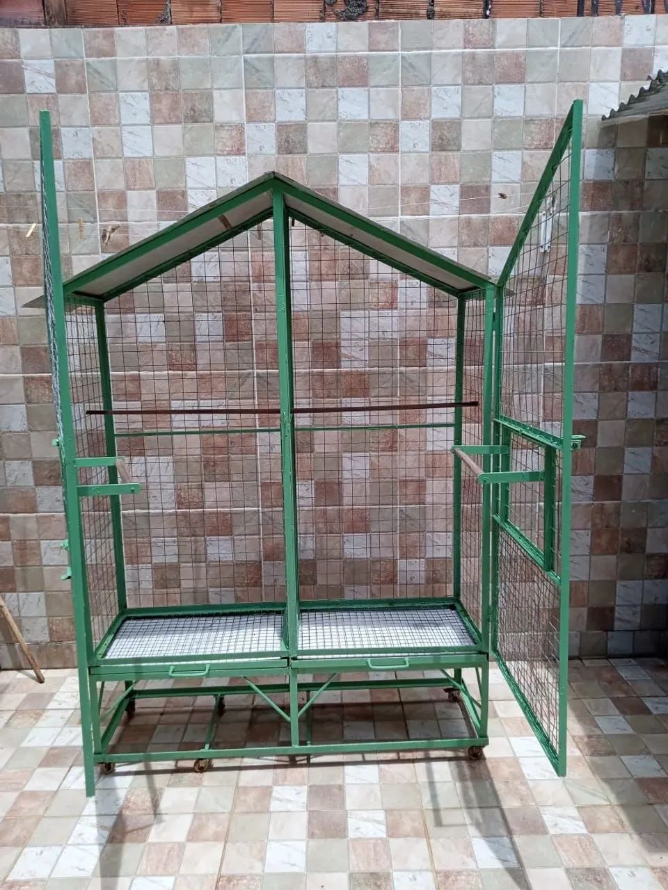 Viveiro Gigante para Pássaros - Semi-novo (1,85m de altura) - Foto 2