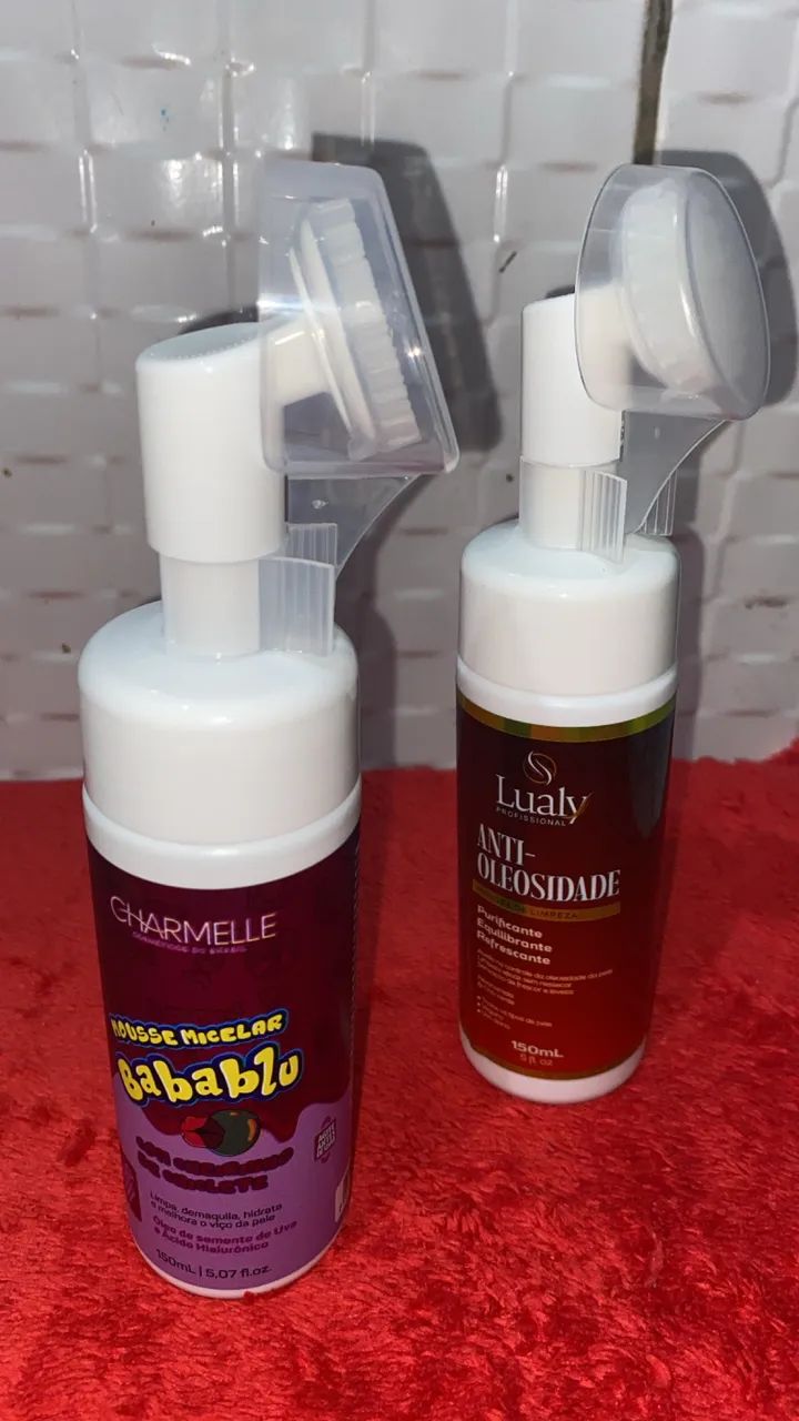 Mousse de limpeza