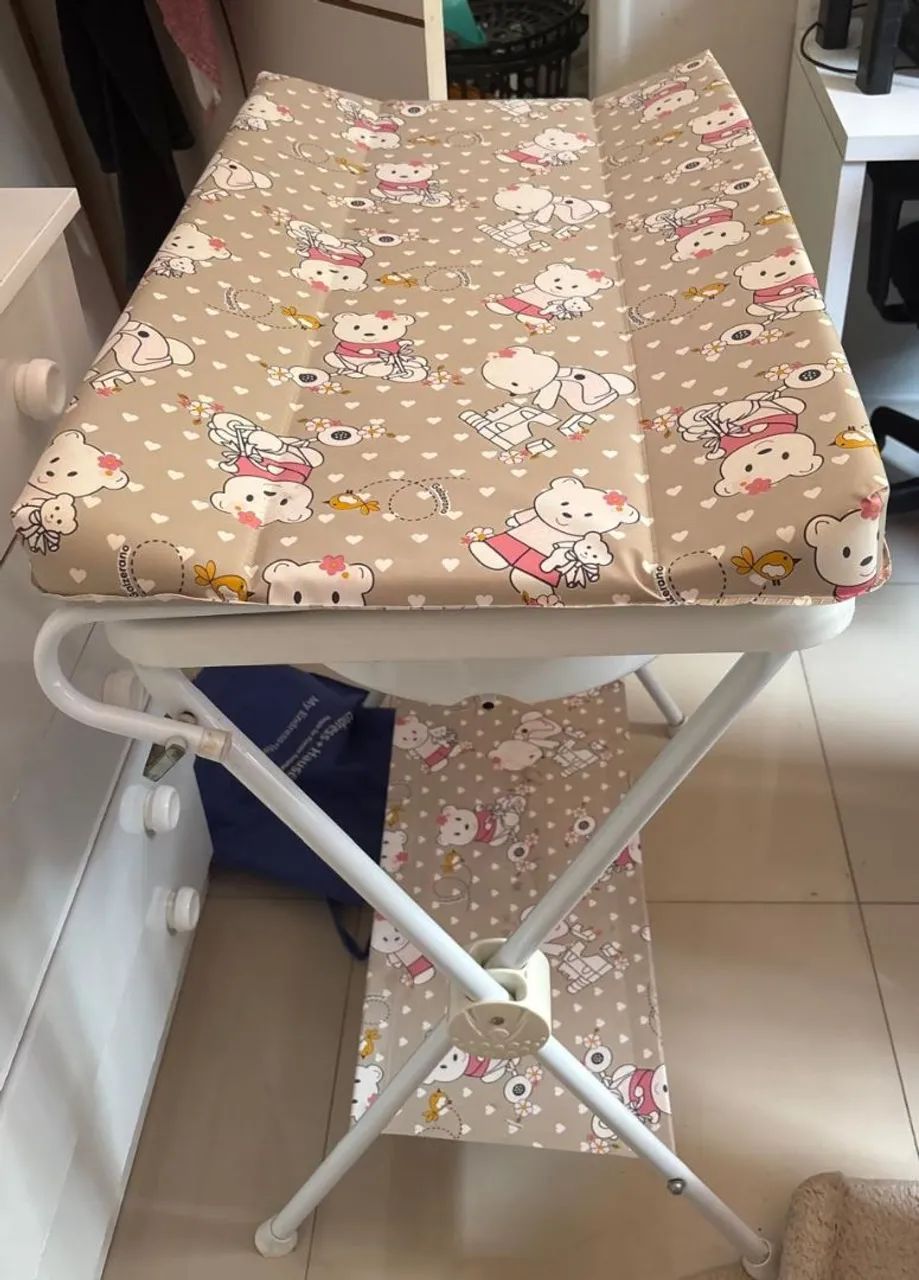 Banheira com trocador 
