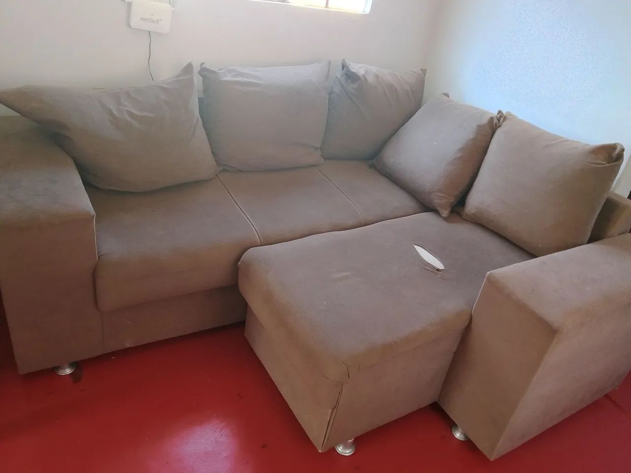 Sofá 3 lugares 