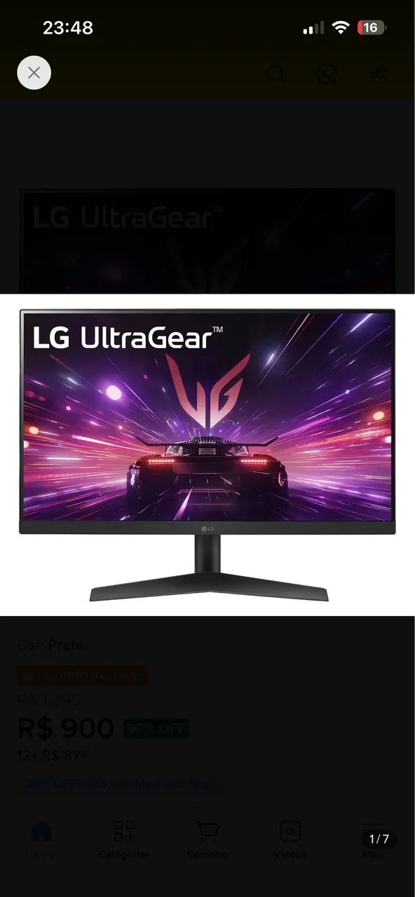 Monitor Lg ultragear  - Foto 2