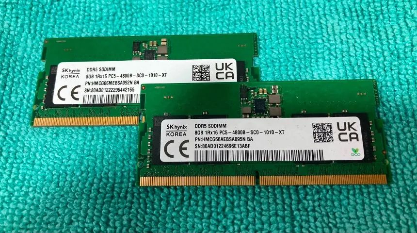 Memoria Ram DDR5 16gb SK Hynix (kit 02un 08gb) - Memória RAM