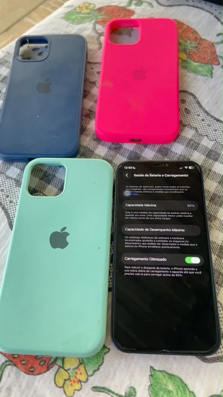 Vendo iphone 12 azul  - Foto 5