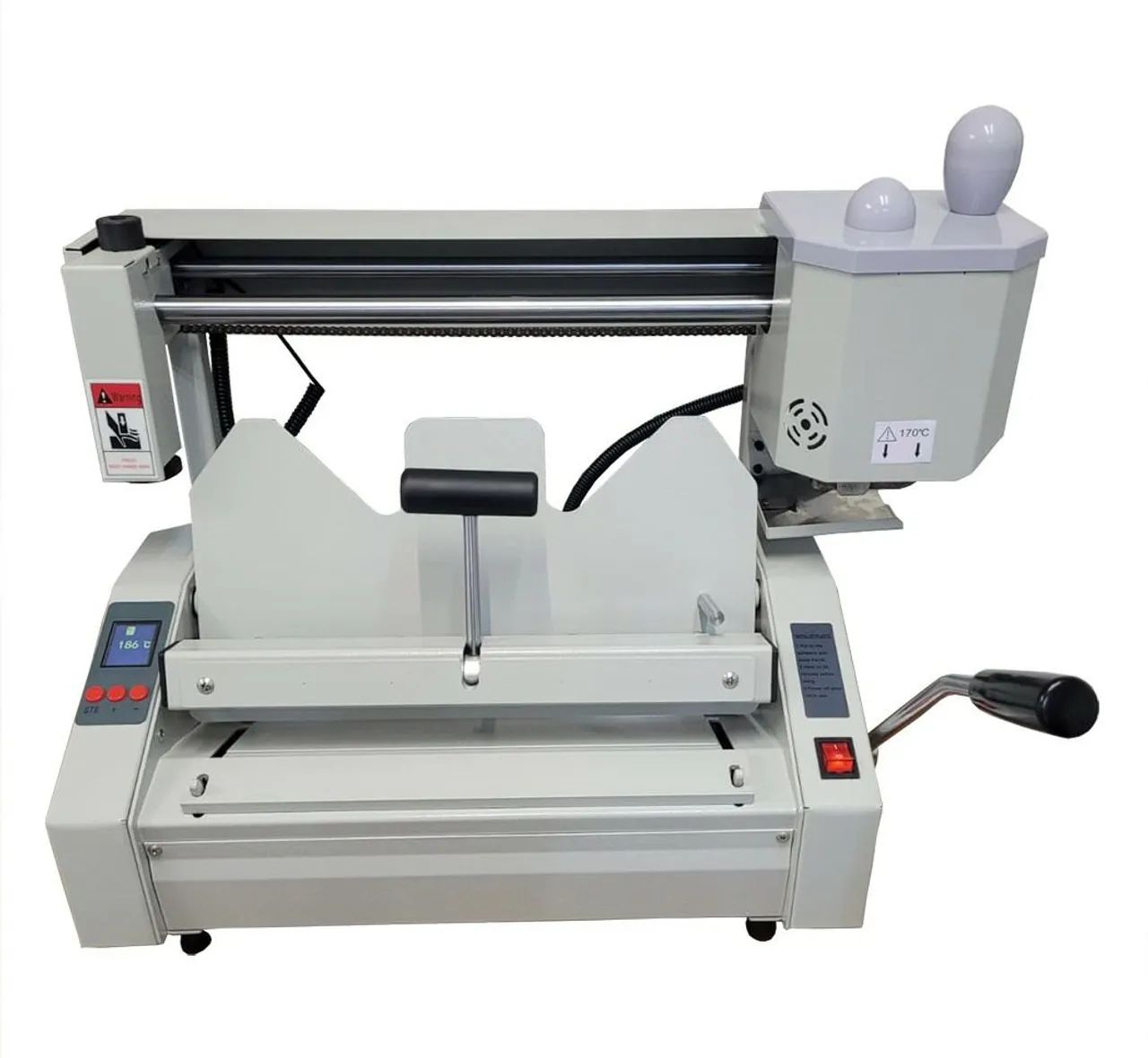 Encadernadora semi-nova hotmelt brochura DC-30 220V