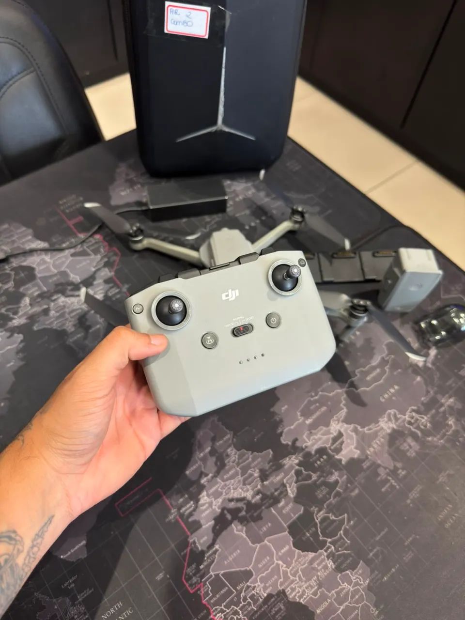 Drone dji air 2 combo fly more com 2 baterias - Foto 3
