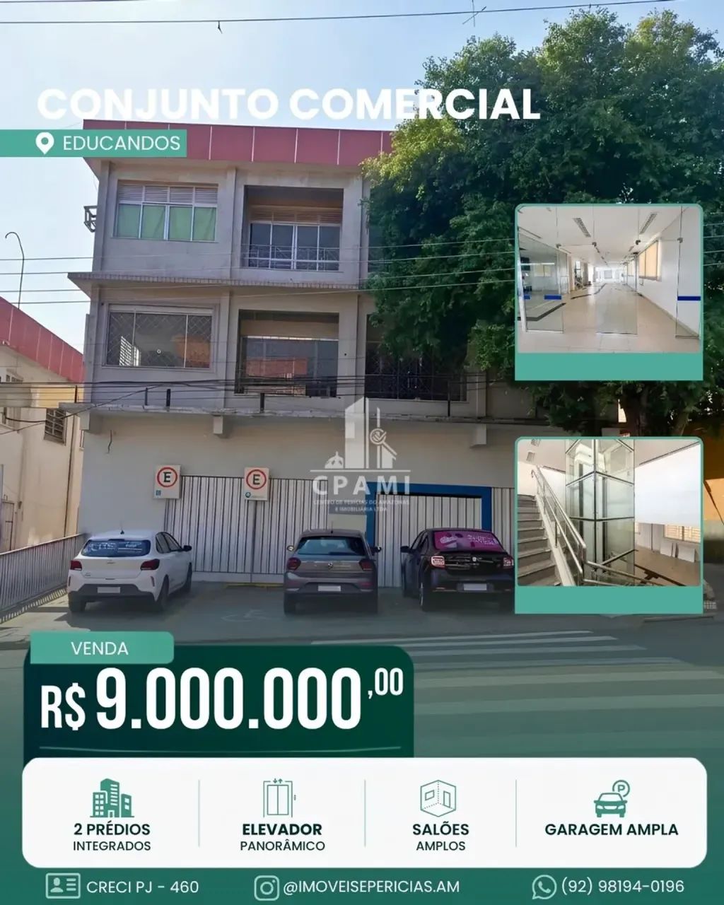 Conjunto Comercial | 2 Prédios Integrados | Ex-Agência Bancária
