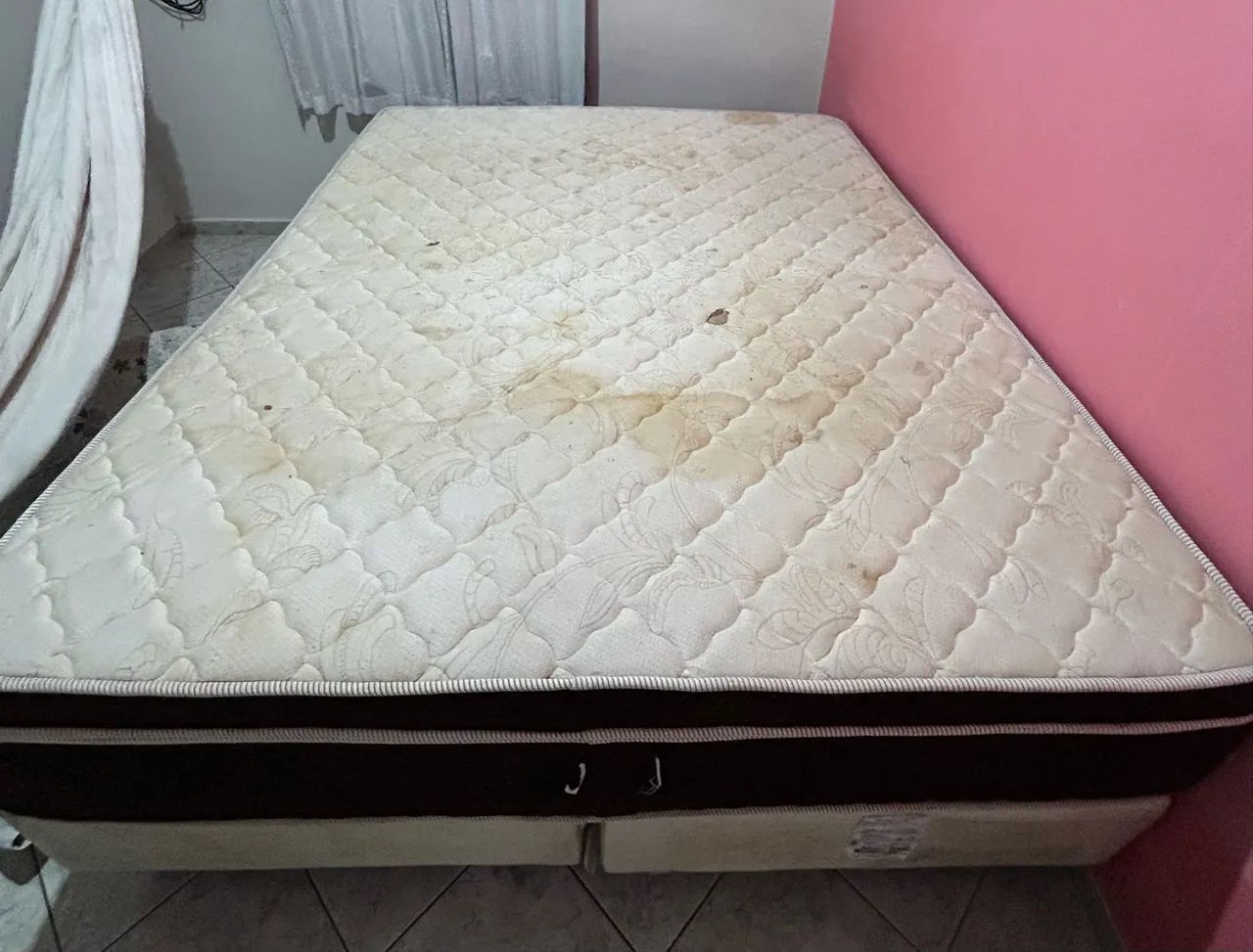 Cama Box Queen + Colchão de Molas Ensacadas Gazin - Foto 2