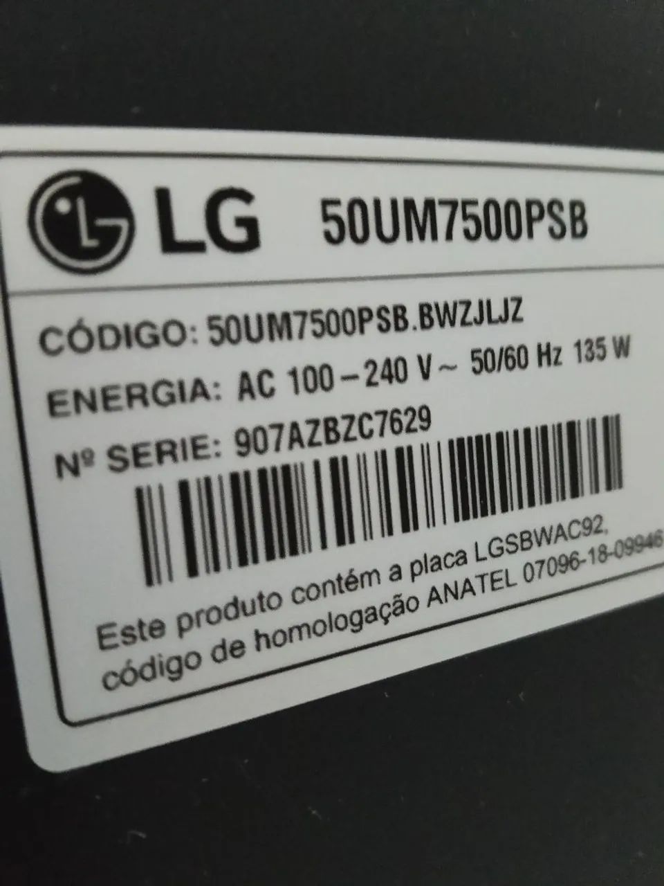 TV SMART 50 COMANDO DE VOZ. IMPECÁVEL E SEM DETALHES - Foto 2