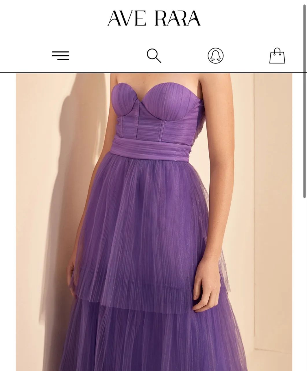 VESTIDO AVE RARA NOVO TAM 42 - Foto 2