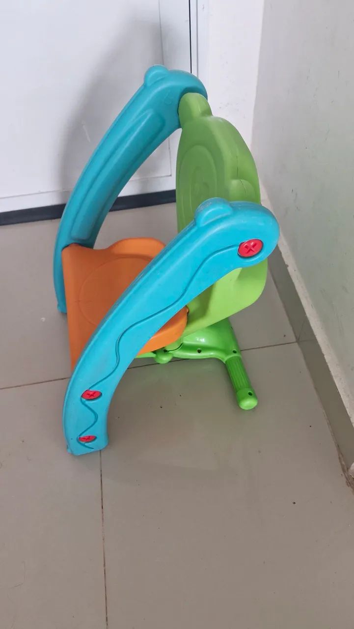 Gangorra e cadeira infantil 2 em 1 - Foto 3