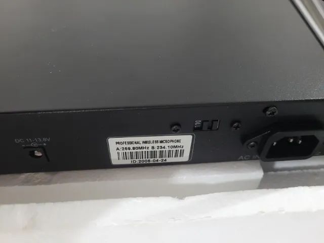 Receptor Profissional Wireless Para Microphone Yoga A259  - Foto 6