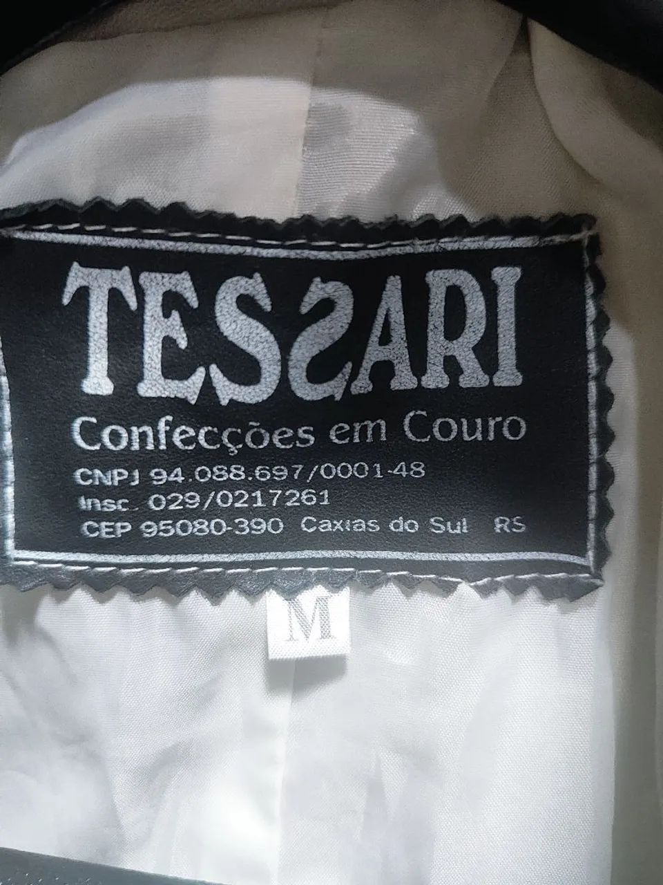 Jaqueta em couro genuíno  - Foto 4