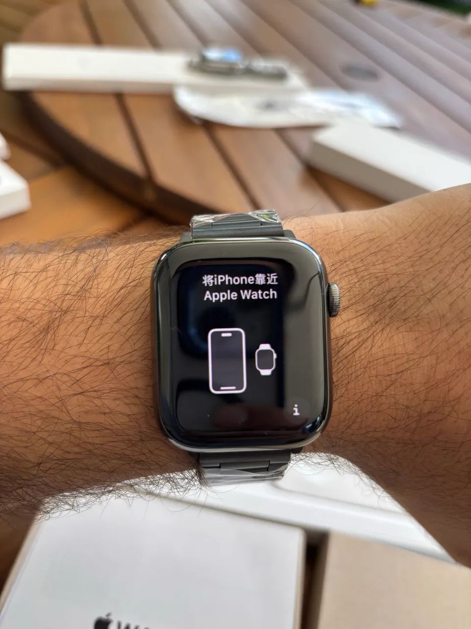 Apple Watch 7 45mm- SAFIRA - NOVO - Foto 6