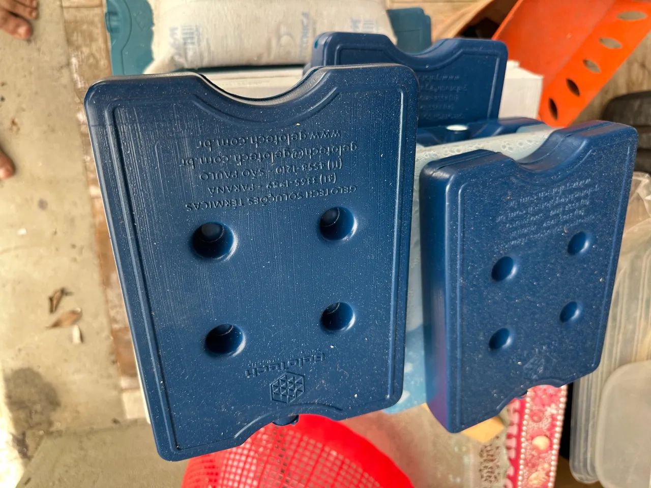 Placas e bolsas térmicas para cooler e isopor  - Foto 5