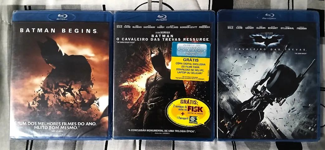 Combo Batman Cavaleiro das Trevas em blu-ray 3D Novos