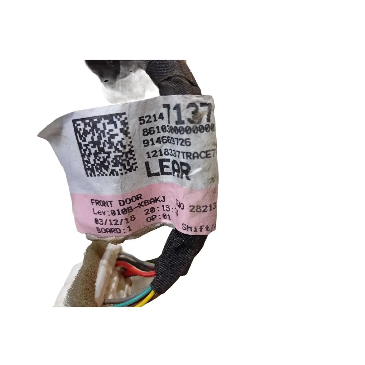 【RT-7036172974】 CHICOTE PORTA TRAILBLAZER LTZ 2.8 2019 DIANTEIRA ESQUERDA - Peças