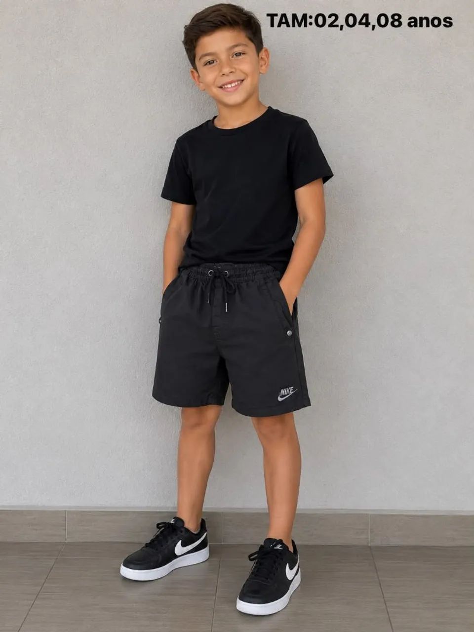 Bermudas infantil modelos cargo da Nike  - Foto 5