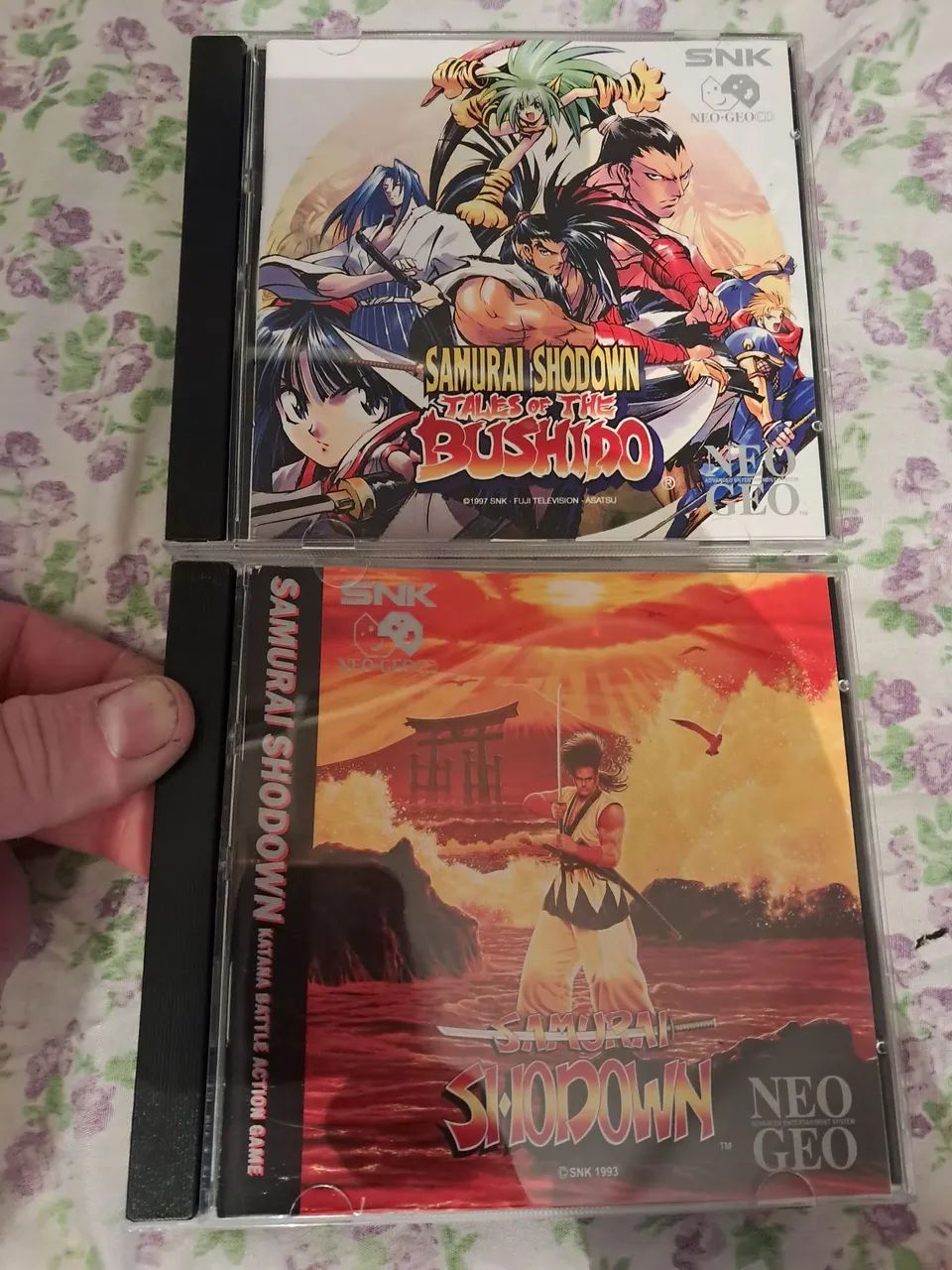 2 Jogos Neo Geo cd. 