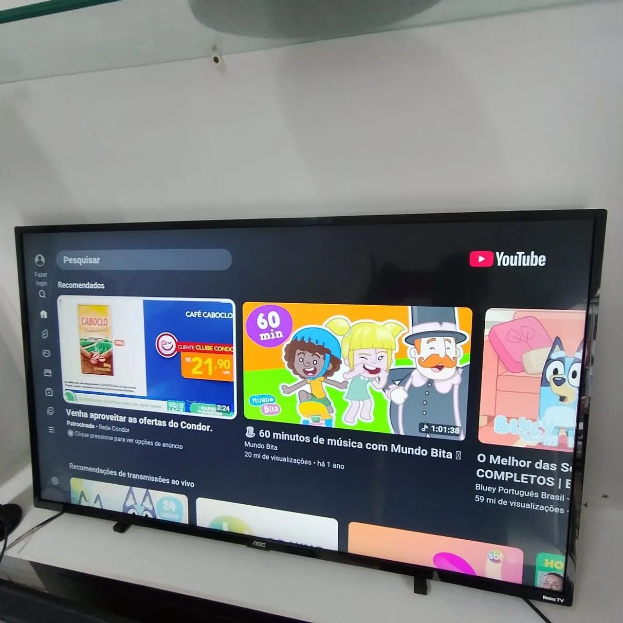 Tv Smart 43" AOC ROKU  - Foto 5