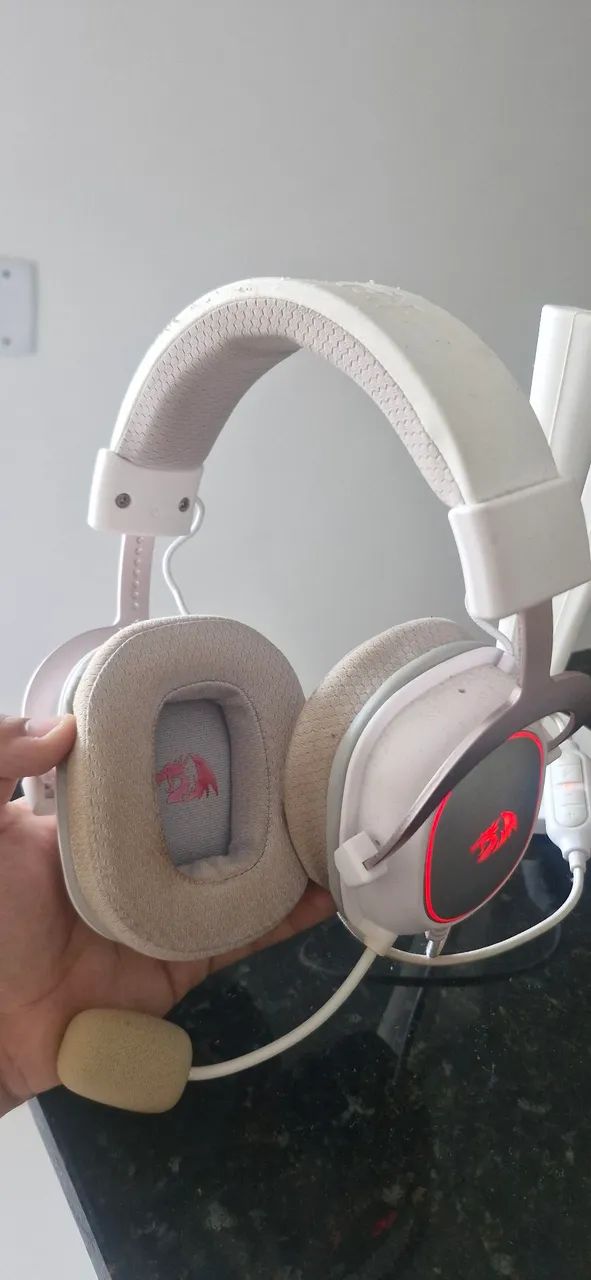 Fone e microfone Headset gamer - Redragon Zeus X  - Foto 5