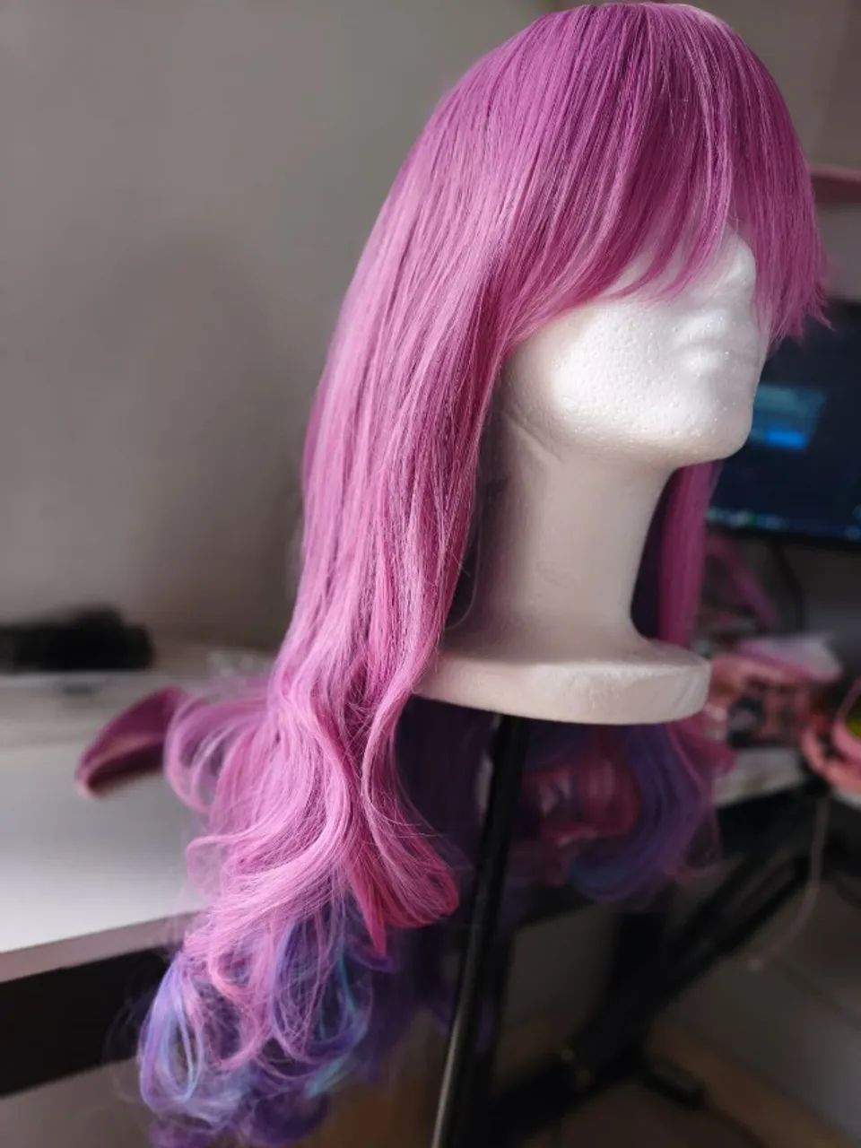 Peruca Ahri Spirit Blossom Cosplay - Foto 2