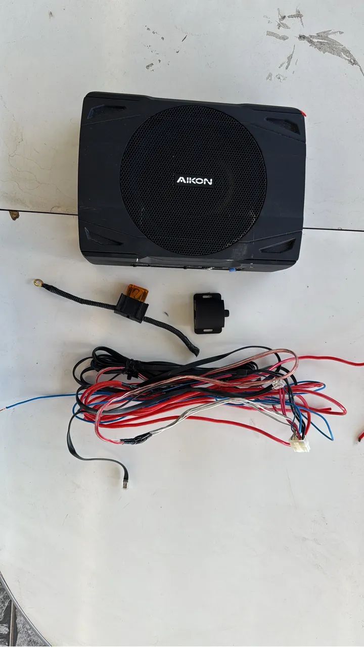 Caixa amplificada slim Aikon 80w  - Foto 2