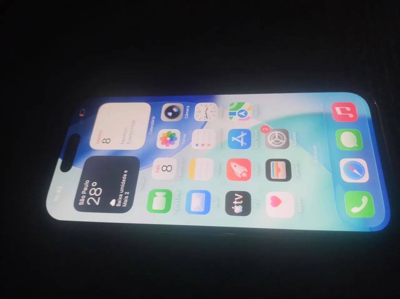 I Phone 15 de 128 e bateria com 91% - Foto 2