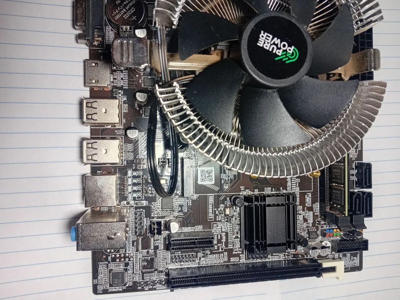 Placa mãe H61 DDR3 e Processador I3 3220 - Foto 2