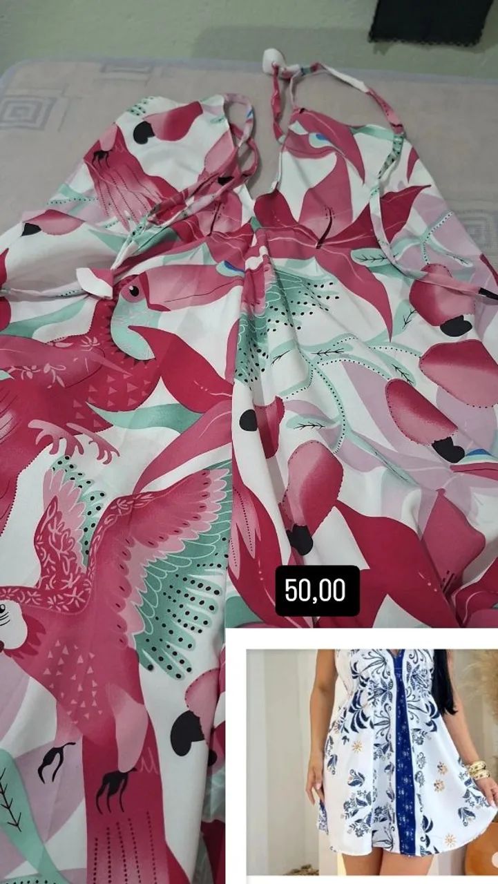 Vestido indiano curto