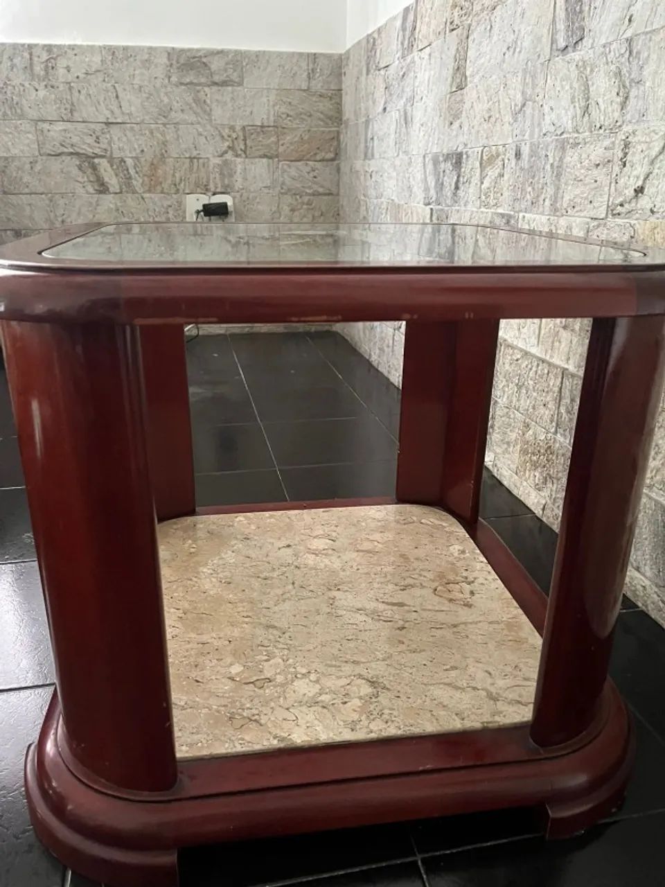  Mesa de Centro em Mogno Vinhático - Foto 2